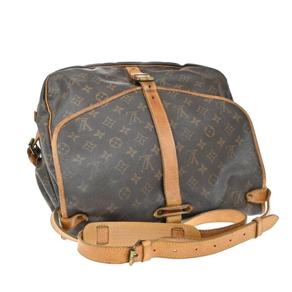 LOUIS VUITTON Saumur 35 Shoulder Bag Monogram Leather BN France M42254 39KB323 - Picture 5 of 16
